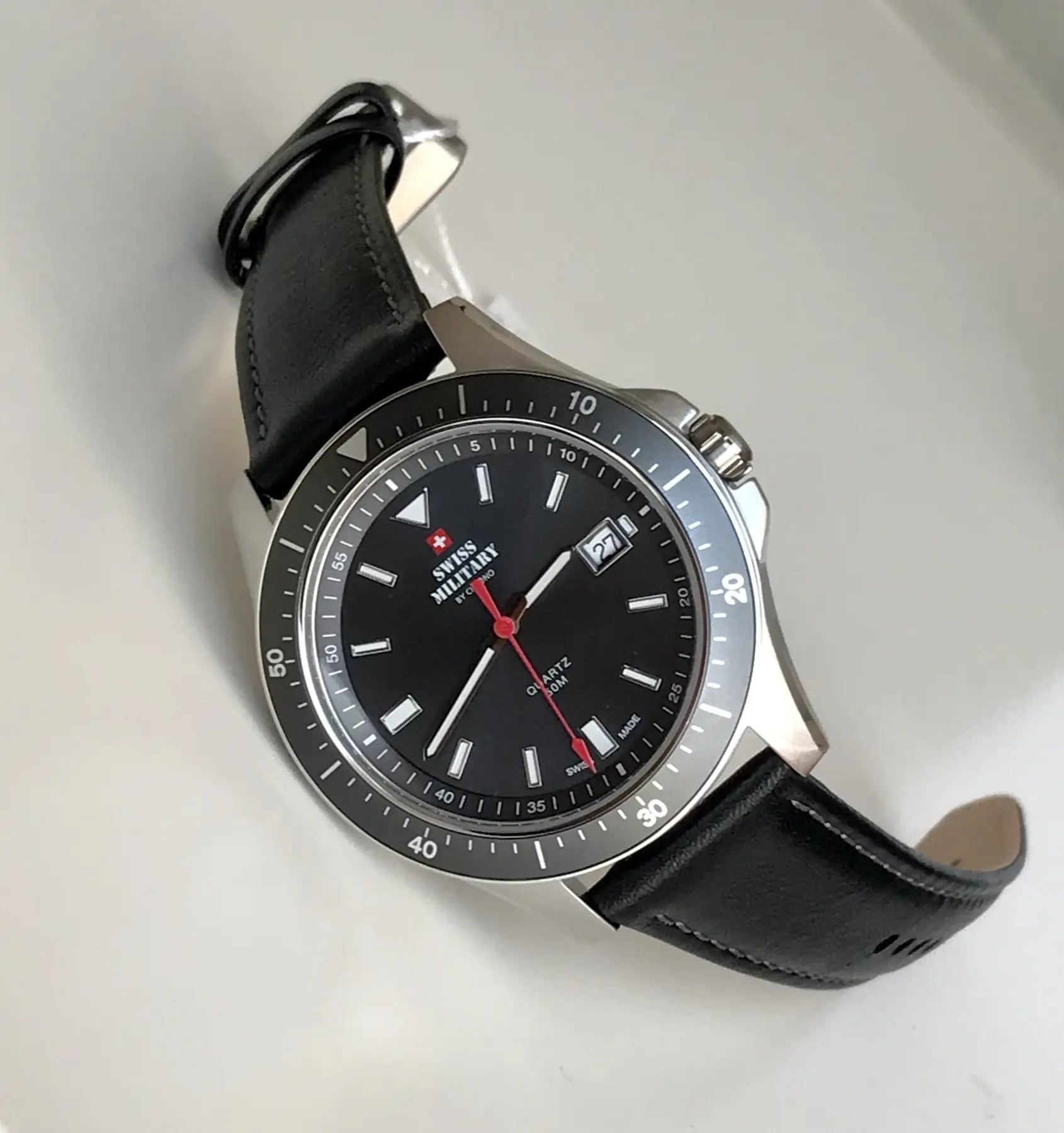 Swiss Military by Chrono Swiss Military by Chrono SM34082.06 , наручные мужские часы фото под углом